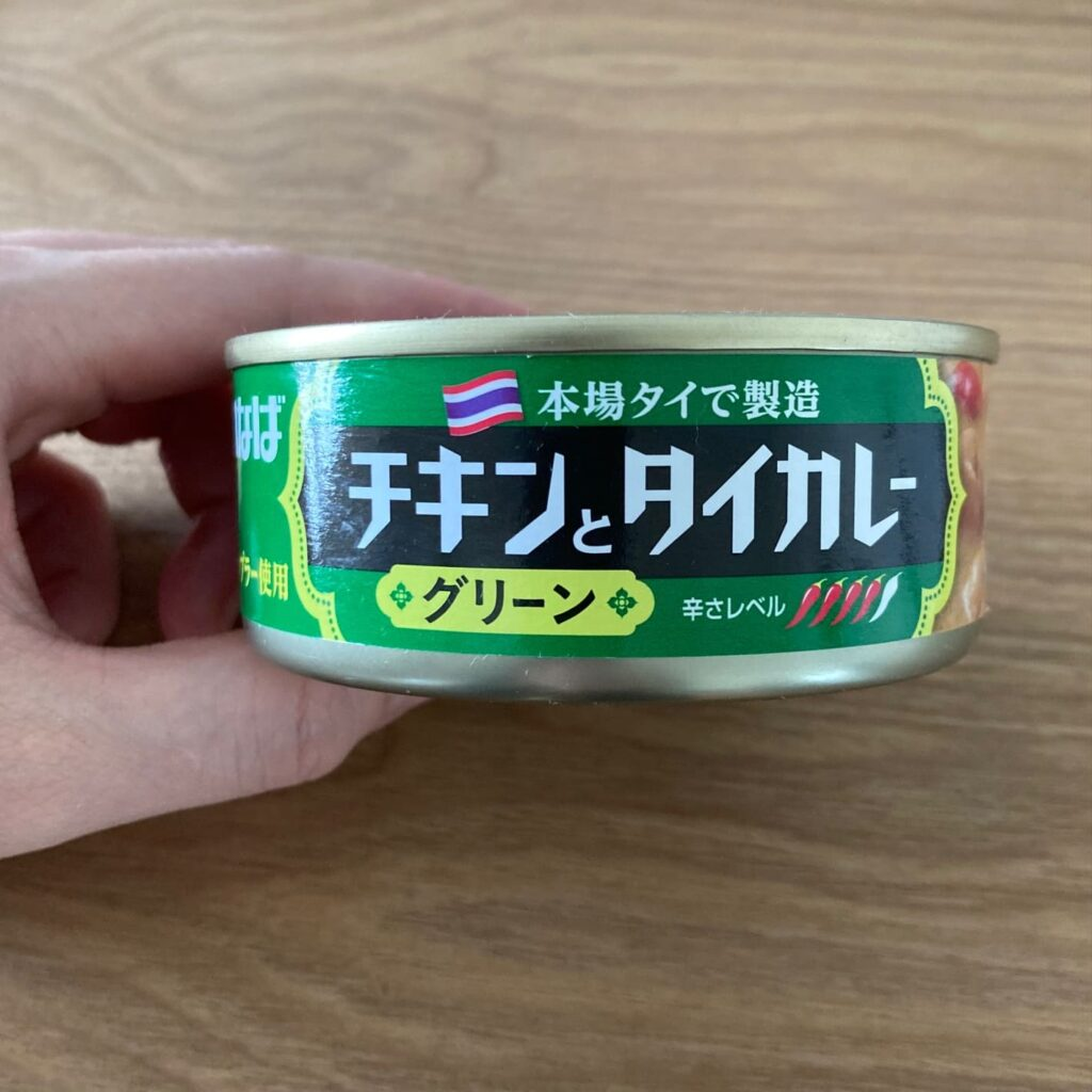 いなば食品のチキンとタイカレー缶