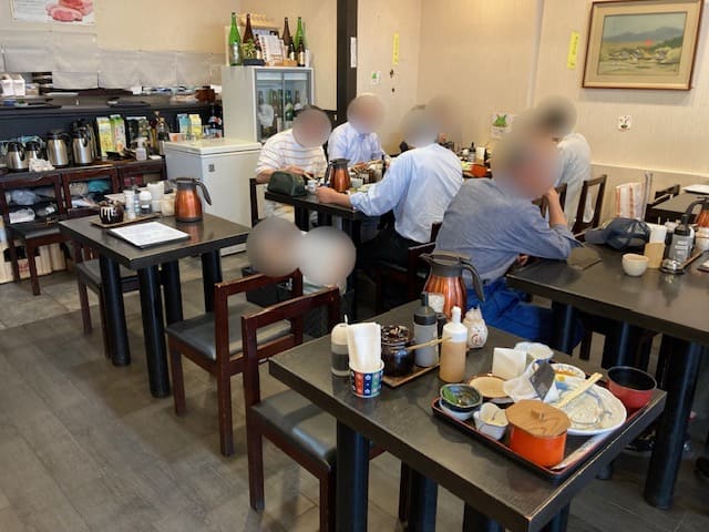 煉瓦屋の店内