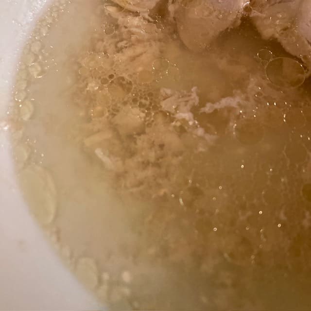 透明な肉汁