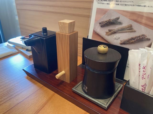 山椒とタレ