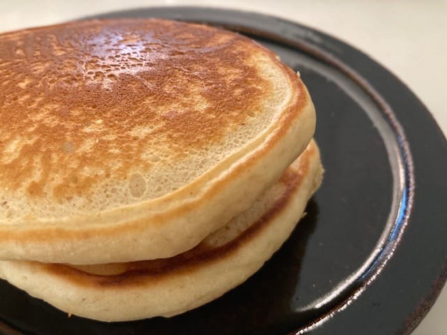 準強力粉で作ったパンケーキ
