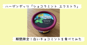 ショコラミントエクストラのパッケージ