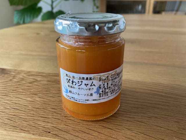 びわジャムの外見