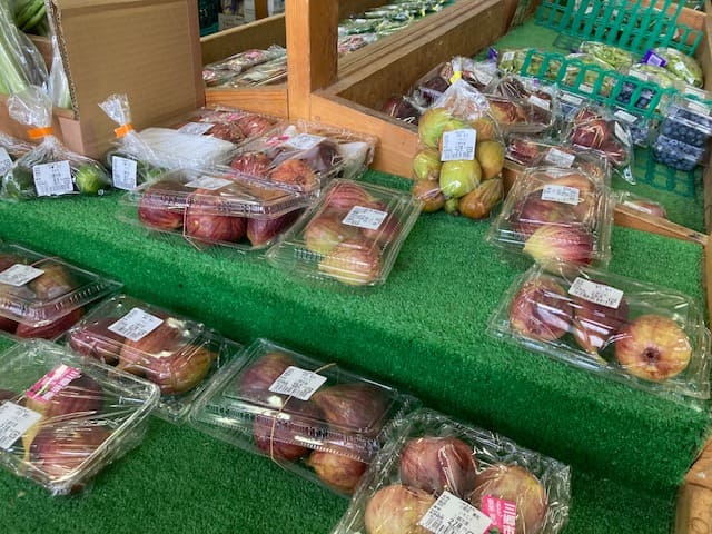 販売されていたいちじく