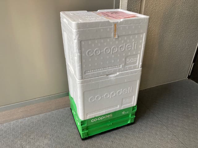 不在時配達用のケース